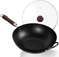 Jobin Wok Serpenyő Fedővel 32cm Indukciós Gázhoz Elektromos 1