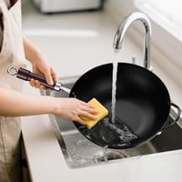 Jobin Wok Serpenyő Fedővel 32cm Indukciós Gázhoz Elektromos 8