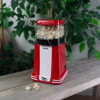 JOCCA 1200W olajmentes popcorn készítő gép retro design piros színben 7