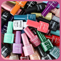 Set de ojă semipermanentă JODSONE cu bază și top coat, 16,5 ml - 30+6 bucăți 4