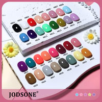 Set de ojă semipermanentă JODSONE cu bază și top coat, 16,5 ml - 30+6 bucăți 3