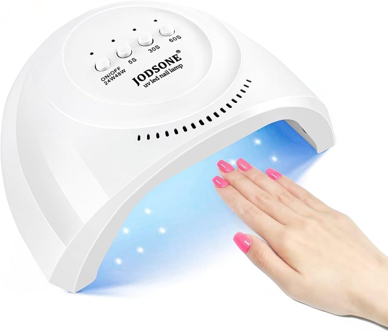 JODSONE UV LED körömlámpa 30 LED-del gél lakk szárításhoz automata szenzorokkal