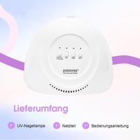 JODSONE UV LED körömlámpa 30 LED-del gél lakk szárításhoz automata szenzorokkal 7