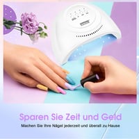 JODSONE UV LED körömlámpa 30 LED-del gél lakk szárításhoz automata szenzorokkal 6