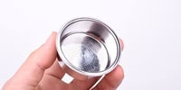 JOEFREX portafilter bez dna 51 mm za Delonghi Dedica EC680 EC685 EC885 - Držač filtera od orahovine i nehrđajućeg čelika - Dodatak za kavu 8