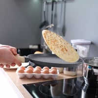 Joeji's Kitchen 26 cm-es palacsintasütő indukciós serpenyő alumínium 7
