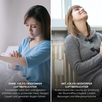 Joeji's Kitchen Radiátor Párásító Szett 4 Darabos Fehér Kerámia Háromszög Alakú Fűtőtest Légnedvesítő Bordás Radiátorokhoz 4