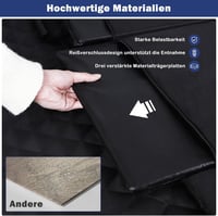 Husă auto pentru bancheta din spate JOEJOY, extensibilă, impermeabilă, rezistentă la zgârieturi, cu bază rigidă și centură de siguranță 8