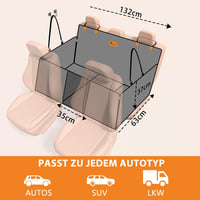 JOEJOY kutyaülés autóhoz vízálló karcolásálló hátsó ülésre 6