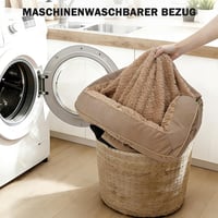 JOEJOY ortopédikus kutyaágy memóriahabbal - barna - 107x81x17 cm (XL) 8