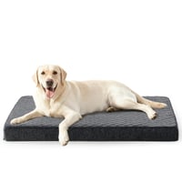 JOEJOY ortopedski krevet za velike pse, periv - 104x69x9 cm, tamnosiva 1