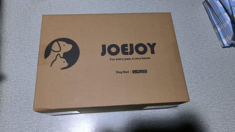 JOEJOY Ortopédikus Kutyaágy Szürke 35 Inch