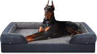 JOEJOY Ortopédikus kutyaágy XXL 122x89 cm memóriahabos nagy kutyáknak 1