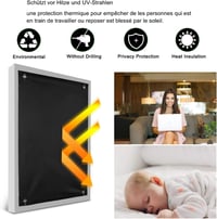 Johgee tetőablak roló VELUX GGU GGL GPU GPL GHU GHL GTU GTL GXU GXL 76x93cm ezüst - P06, 406 - 76 x 93 cm 3