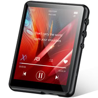 MP3 prehrávač joliker 64 GB, Bluetooth 5.3, HiFi zvuk bez straty kvality, 2,4-palcový farebný displej, FM rádio, HD reproduktor, e-kniha, diktafón, podpora TF kariet do 128 GB 1