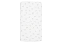 Cearșaf cu elastic Jollein din jerseu pentru leagăn - Miffy and Friends - 40/50x80/90 cm - bumbac, certificat Oeko-TEX 2