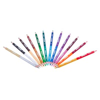 Set creioane colorate JOLLY Superstick Crazy – 12 bucăți, 24 de culori, mină extra groasă, rezistente la rupere, sigure pentru copii, non-toxice, în cutie de carton 3