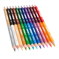 Set creioane colorate JOLLY Superstick Crazy – 12 bucăți, 24 de culori, mină extra groasă, rezistente la rupere, sigure pentru copii, non-toxice, în cutie de carton 2