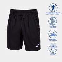Pánske športové bermudy Joma Drive – čierne, veľkosť M 2
