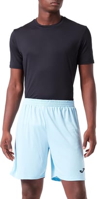 Joma felnőtt csapat rövidnadrág 100053.450 fekete sportnadrág - 6XS, Blue/Celeste 1