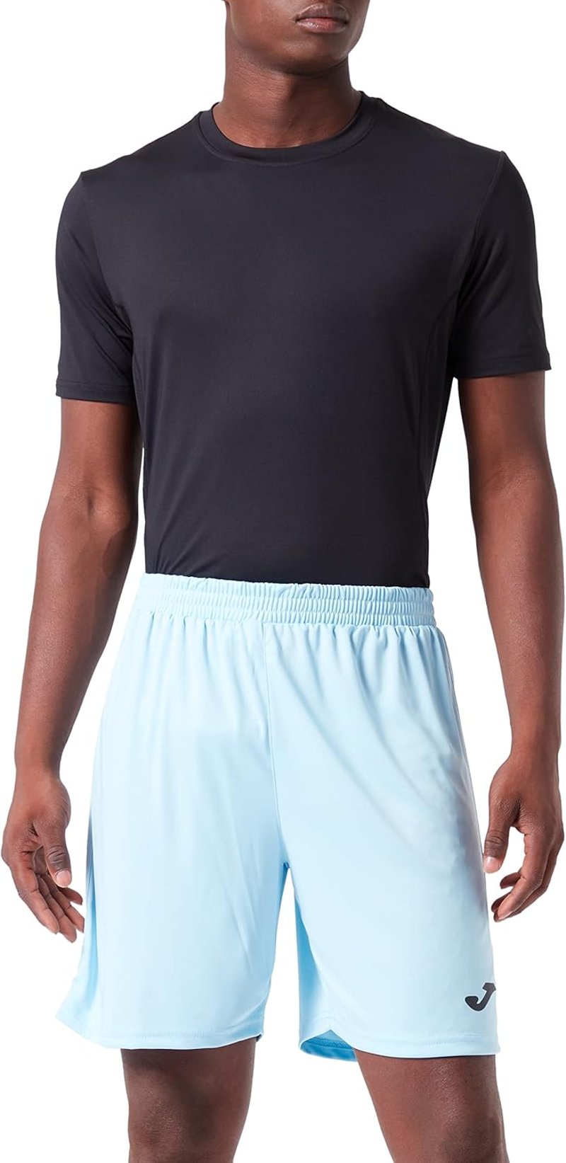 Joma felnőtt csapat rövidnadrág 100053.450 fekete sportnadrág - 6XS, Blue/Celeste