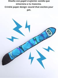 JOME Plüss Kígyó Kutyajáték 60cm Csikorgó Hanggal 3