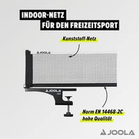 JOOLA Easy Indoor Ping-Pong Hálórendszer 183cm Állítható Feszültség Fekete - 152cm, Single 2
