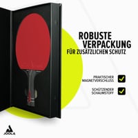 Paletă de tenis de masă JOOLA Infinity Carbon ITTF Profesională - 7 straturi, fibră high-tech Zyramid, pentru jucători avansați 5