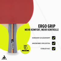 JOOLA Team School Stolnotenisový set – Raketa, loptičky a obal, viacfarebný, unisex set pre dospelých 5