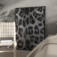 JORCEDI set od 3 postera, leopard uzorak i moderne zidne slike, motiv usana koje se ljube, moderno uređenje doma za dnevni boravak i spavaću sobu, 50x70 cm 4
