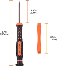 JOREST Precíziós csavarhúzó készlet Torx P5 Y00 Y1 T5-T15 PS3/4/5 Xbox Switch MacBook javításhoz 7