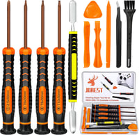 JOREST PS4 PS5 Xbox konzol és kontroller javítókészlet csavarhúzó és szerszámokkal - Star screwdriver 1