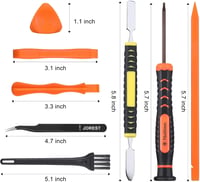 JOREST PS4 PS5 Xbox konzol és kontroller javítókészlet csavarhúzó és szerszámokkal - Star screwdriver 3
