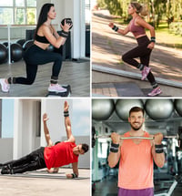 JORICY Bokasúly Lábsúly 0.5 x 2 (1LB Pair) Pár Csuklósúly Edzés Férfi Női 5