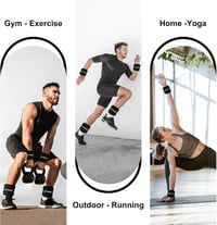 JORICY Bokasúly Lábsúly 0.5 x 2 (1LB Pair) Pár Csuklósúly Edzés Férfi Női 7