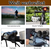 Jormftte 10 db Kerékpár Szilikon Pánt Szett - Lámpatartó Gumipánt Készlet Bicikli Kiegészítő Lámpához, Fejlámpához - 3 Méretben (Fekete) 7