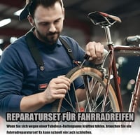 Jormftte Tubeless Kerékpárgumi Javítókészlet - 10 Folttal, Alumínium Szerszámmal MTB, Országúti és E-bike Defektjavításhoz, Kompakt Kivitel 6