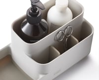 Organizator baie Joseph Joseph EasyStore pentru accesorii, finisaj mat, bej 6