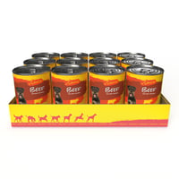 Hrană umedă pentru câini JosiDog Beef in Sauce cu vită în sos – 12 x 415 g 2