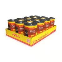 Hrană umedă pentru câini JosiDog Beef in Sauce cu vită în sos – 12 x 415 g 1