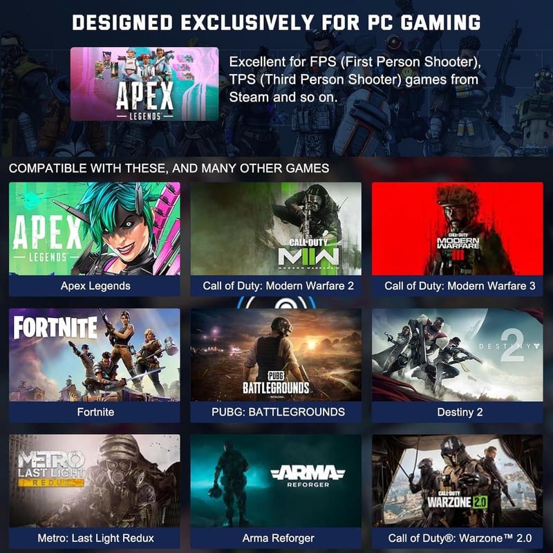 Joso AX200 Egér és Billentyűzet Adapter PC-hez - Gombkiosztás, Célzássegítés, Visszarúgás Kontroll, FPS/TPS Játékokhoz, APEX, COD Kompatibil