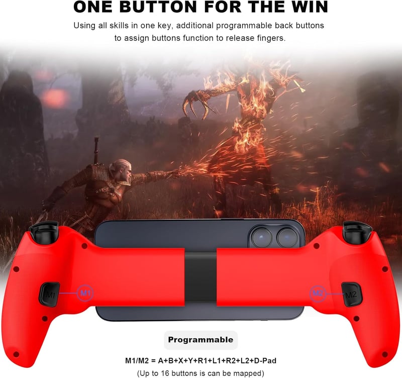 Joso D9 Wireless Controller iPhone iPad Android PC-hez Programozható Gombokkal