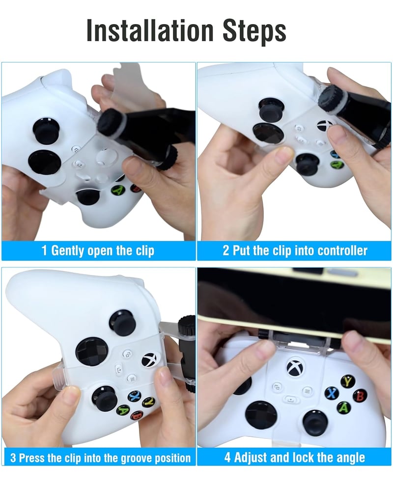 Joso Xbox Series X/S kontroller telefontartó klip Android iPhone-hoz
