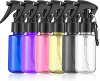 Jostift 60ml utazó spray palack szett 6db - újratölthető mini permetező karabinerrel 1