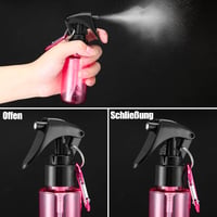 Jostift 60ml utazó spray palack szett 6db - újratölthető mini permetező karabinerrel 4