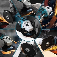 JOVANT 20V Akkumulátoros Sarokcsiszoló Készlet 115mm 2x4.0Ah Akkuval Töltővel Kefe Nélküli Motor 8500 RPM Vágáshoz Csiszoláshoz 2