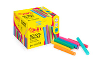 Set Cretă Colorată Jovi CLASSCOLOR – 100 bucăți culori asortate – Set cretă pentru școală și desen 2