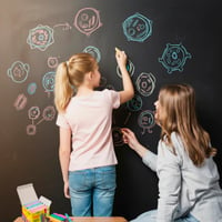 Set Cretă Colorată Jovi CLASSCOLOR – 100 bucăți culori asortate – Set cretă pentru școală și desen 6