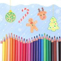 Set Creioane Colorate Triunghiulare Fără Lemn Jovi – 24 bucăți, Culori Asortate, Fără Lemn, Vârsta 3+ ani 6