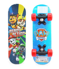 Joy Toy Paw Patrol detský mini drevený skateboard 43x12x8 cm 1